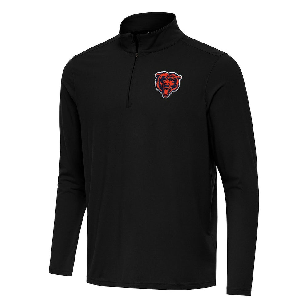 Antigua Intent Quarter-Zip Pullover Top - Chicago Bears Pullover