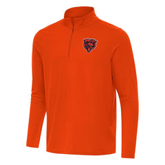 Antigua Intent Quarter-Zip Pullover Top - Chicago Bears Pullover