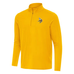 Antigua Intent Quarter-Zip Pullover Top - Minnesota Vikings Pullover