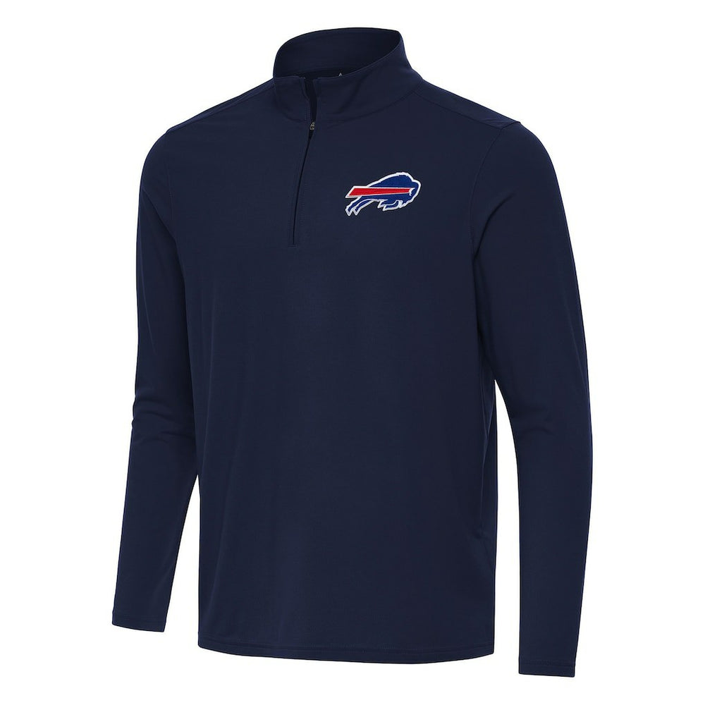 Antigua Intent Quarter-Zip Pullover Top - Buffalo Bills Pullover
