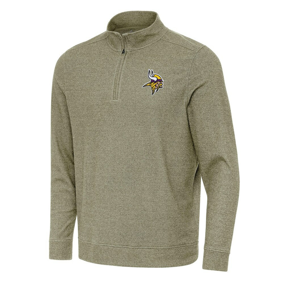 Antigua Subtle Quarter-Zip Top - Minnesota Vikings Tops