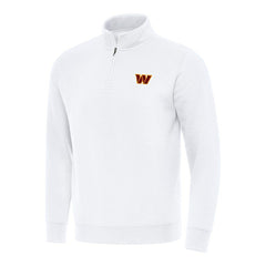 Antigua Victory Quarter-Zip Pullover Top - Washington Commanders Pullover