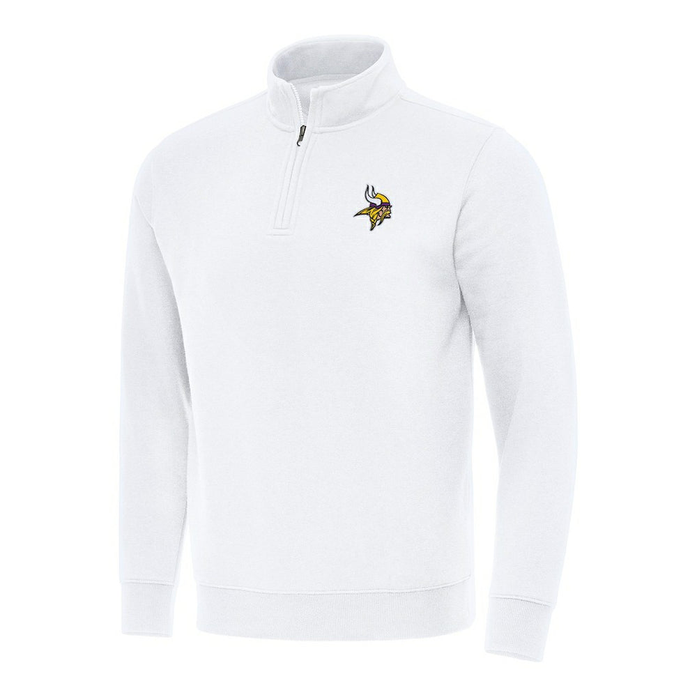 Antigua Victory Quarter-Zip Pullover Top - Minnesota Vikings Pullover