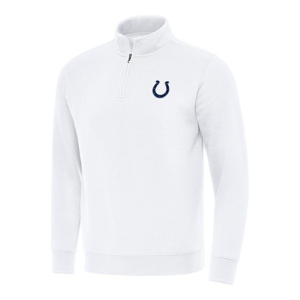 Antigua Victory Quarter-Zip Pullover Top - Indianapolis Colts Pullover