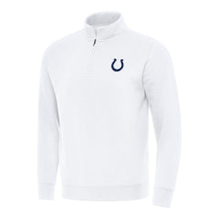 Antigua Victory Quarter-Zip Pullover Top - Indianapolis Colts Pullover