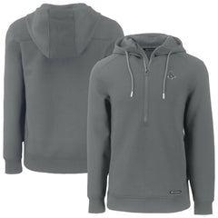 Gray Boston Red Sox Cutter & Buck Roam Eco Recycled Half-Zip Pullover Hoodie