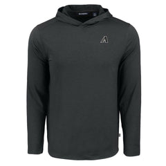 Black Arizona Diamondbacks Cutter & Buck Coastline Epic Comfort Eco Recycled Long Sleeve Hoodie T-Shirt