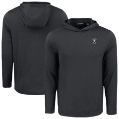 Black Houston Astros Cutter & Buck Coastline Epic Comfort Eco Recycled Long Sleeve Hoodie T-Shirt