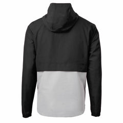 Black/Gray Kansas City Royals Cutter & Buck Charter Eco Recycled Anorak Half-Zip Hoodie Jacket