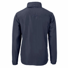 Navy New York Mets Cutter & Buck Charter Eco Recycled Full-Zip Hoodie Jacket