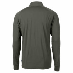 Olive New York Mets Cutter & Buck Adapt Eco Raglan Quarter-Zip Jacket