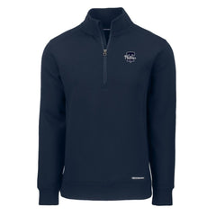 Navy Philadelphia Phillies Cutter & Buck Roam Eco Quarter-Zip Jacket