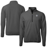 Gray Washington Nationals Cutter & Buck Cascade Eco Fleece Quarter-Zip Jacket