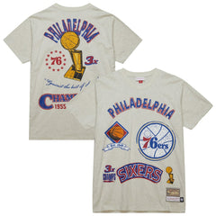 Mitchell & Ness Philadelphia 76ers Hardwood Classics Legacy Defined Retro Championship T-Shirt
