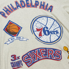 Mitchell & Ness Philadelphia 76ers Hardwood Classics Legacy Defined Retro Championship T-Shirt