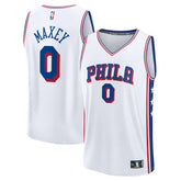 Fanatics Tyrese Maxey Philadelphia 76ers Youth Fast Break Replica Player Jersey