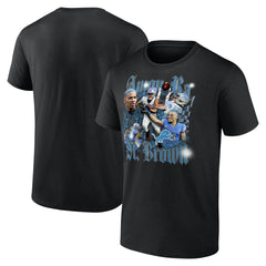 Amon-Ra St. Brown Notorious Player Graphic T-Shirt - Detroit Lions T-shirts