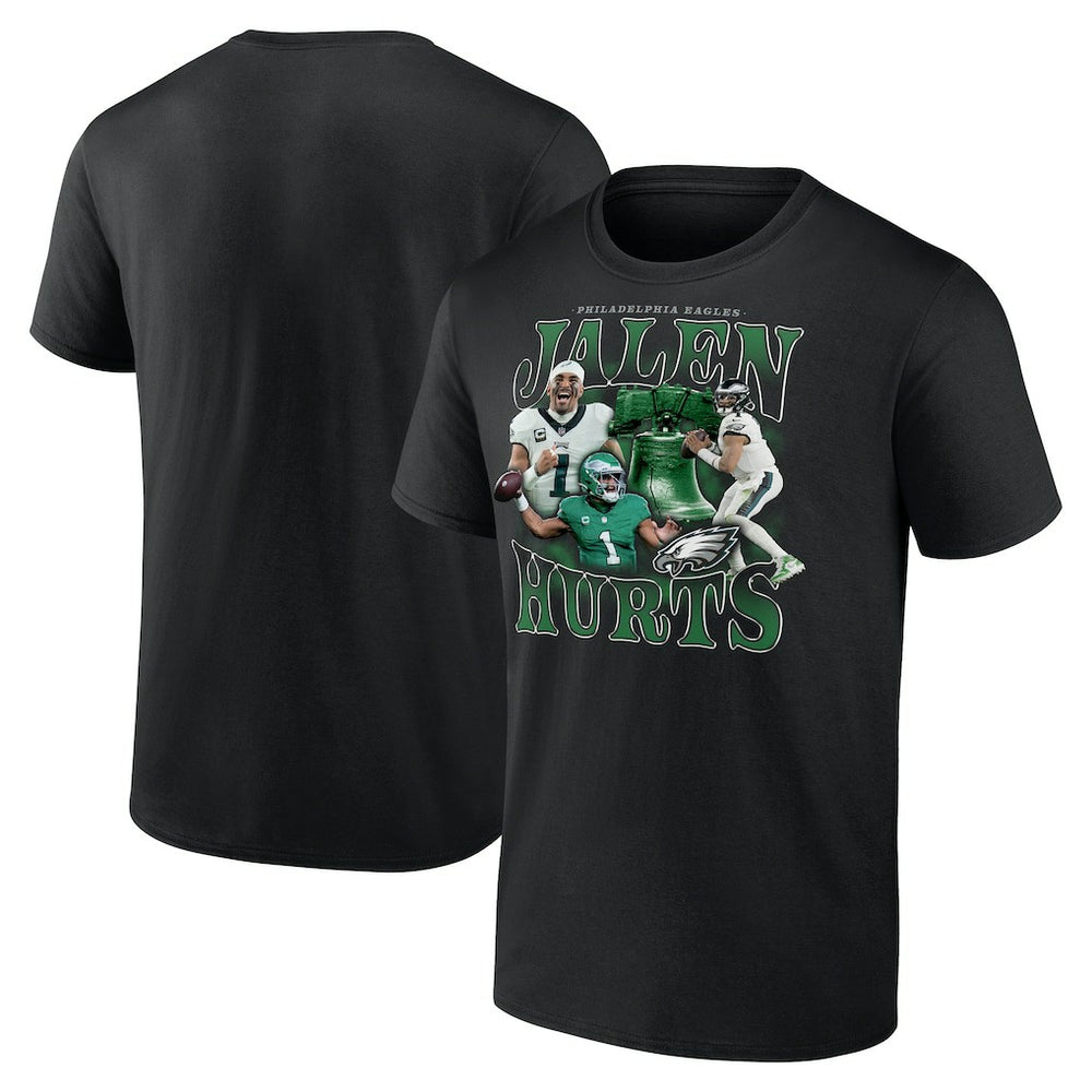 Jalen Hurts Notorious Player Graphic T-Shirt - Philadelphia Eagles T-shirts