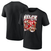 Travis Kelce Notorious Player Graphic T-Shirt - Kansas City Chiefs T-shirts