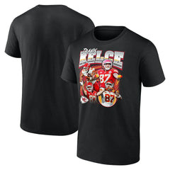 Travis Kelce Notorious Player Graphic T-Shirt - Kansas City Chiefs T-shirts
