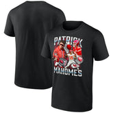 Patrick Mahomes Notorious Player Graphic T-Shirt - Kansas City Chiefs T-shirts