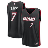 Fanatics Kel'el Ware Miami Heat Youth Fast Break Replica Player Jersey