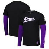 Sacramento Kings Stadium Essentials Unisex Spectator 2fer Long Sleeve T-Shirt