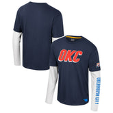 Oklahoma City Thunder Stadium Essentials Unisex Spectator 2fer Long Sleeve T-Shirt