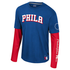 Philadelphia 76ers Stadium Essentials Unisex Spectator 2fer Long Sleeve T-Shirt
