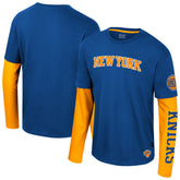 New York Knicks Stadium Essentials Unisex Spectator 2fer Long Sleeve T-Shirt