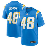 Bud Dupree Team Game Jersey - Los Angeles Chargers Jerseys