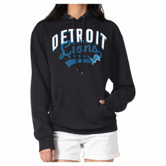 G-III 4Her by Carl Banks Women's Filigree Fleece Tri-Blend Pullover Hoodie - Detroit Lions Hoodies