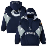 NHL Vancouver Canucks OVO x Starter Half-Zip Hooded Jacket