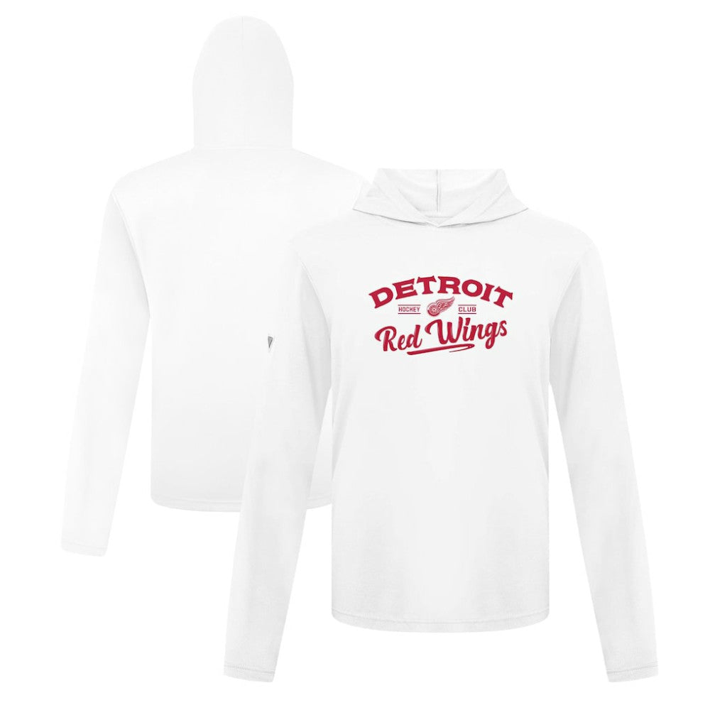 NHL Detroit Red Wings Levelwear Anthem Ice Wall Pullover Hoodie