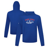 NHL New York Rangers Levelwear Anthem Ice Wall Pullover Hoodie