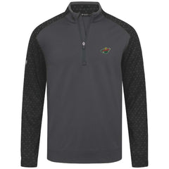 NHL Minnesota Wild Levelwear Aztec Insignia Core Quarter-Zip Pullover Top