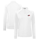 NHL Carolina Hurricanes Levelwear Women's Amethyst Insignia Core Quarter-Zip Jacket