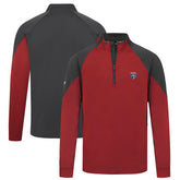 NHL Florida Panthers Levelwear Cadet Insignia Core Quarter-Zip Pullover Top