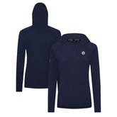 NHL Winnipeg Jets Levelwear Women's Raven Insignia Core Quarter-Zip Jacket