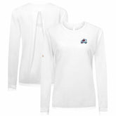 NHL Colorado Avalanche Levelwear Women's Sequoia Primary Logo Long Sleeve T-Shirt