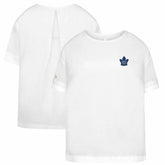NHL Toronto Maple Leafs Levelwear Women's Tulip Primary Logo T-Shirt