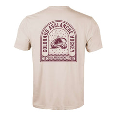 NHL Colorado Avalanche Levelwear Richmond Stained Glass T-Shirt