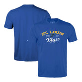 NHL St. Louis Blues Levelwear Richmond Ice Wall T-Shirt