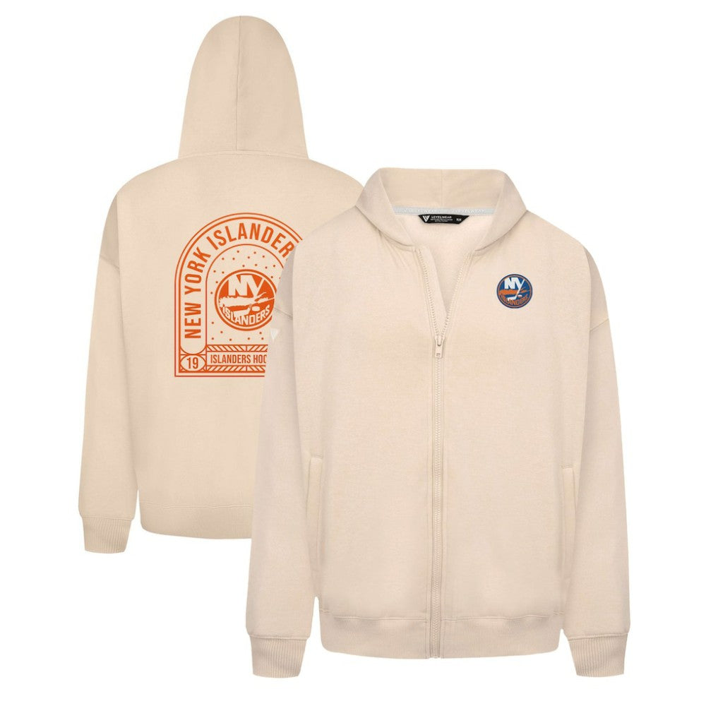 NHL New York Islanders Levelwear Uphill Stained Glass Full-Zip Hoodie Jacket