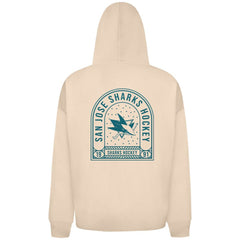 NHL San Jose Sharks Levelwear Uphill Stained Glass Full-Zip Hoodie Jacket