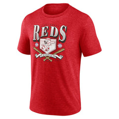 Red Cincinnati Reds Home Tri-Blend T-Shirt