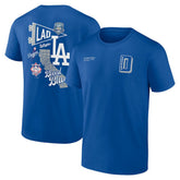 Royal Los Angeles Dodgers Split Zone T-Shirt