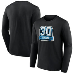 30th Anniversary Long Sleeve T-Shirt - Carolina Panthers T-shirts