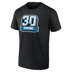 30th Anniversary T-Shirt - Carolina Panthers T-shirts
