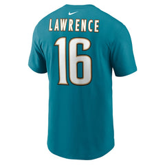 Trevor Lawrence Throwback Name & Number T-Shirt - Jacksonville Jaguars T-shirts